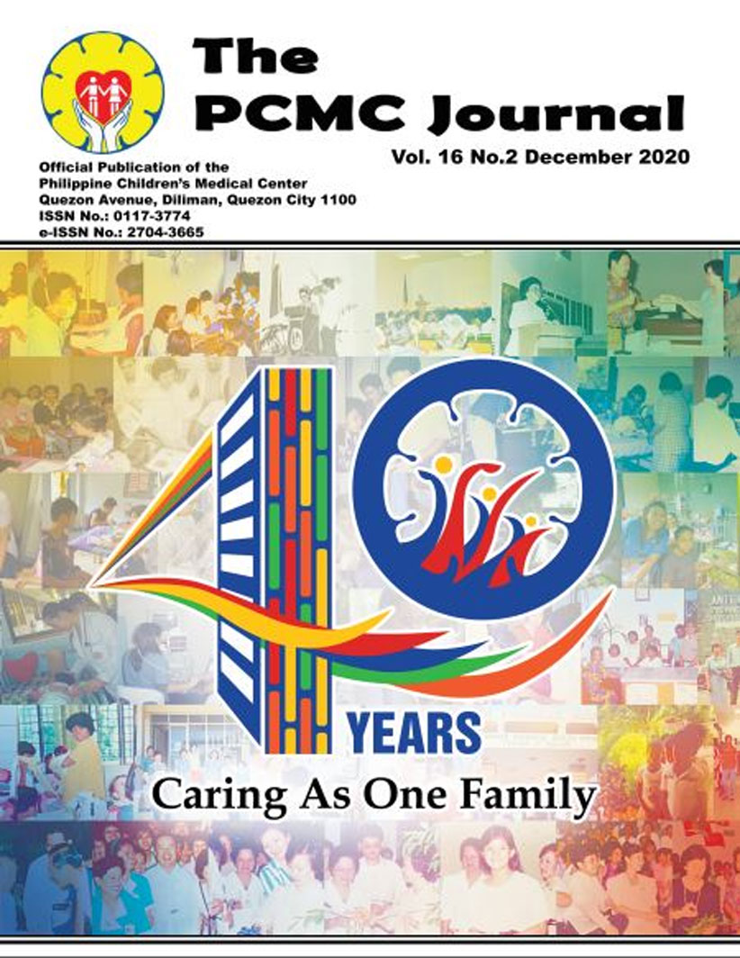 PCMC Journal Volume 16 Issue No 2